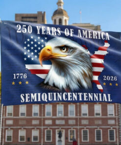 250 Years of America Semiquincentennial 1776-2026 Flag