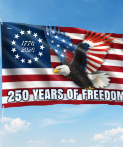 250 Years of Freedom 1776-2026 Flag