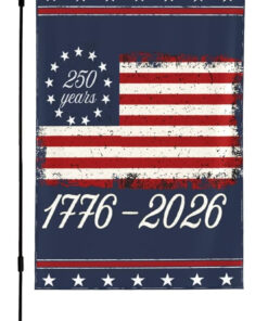 250th Anniversary Flag 1776 2026 USA July 4th