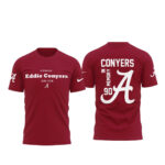 Alabama Crimson Tide Eddie Conyers Thank You For The Memories 1928-2026 T-Shirt
