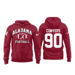 Alabama Crimson Tide Thank You For The Memories Eddie Conyers 90 T-Shirt