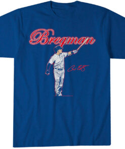 Alex Bregman Chicago Slugger Swing T-Shirt