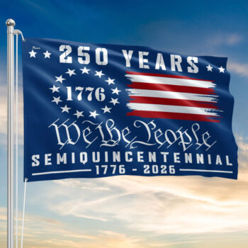 American Flag-America 250th Anniversary We The People