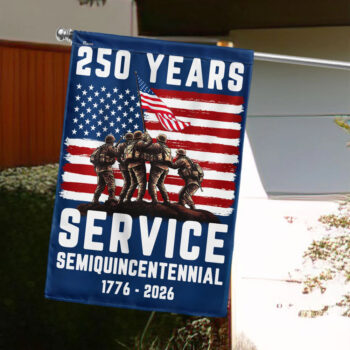 American Flag-USA 250th Anniversary Service Semiquincentennial Patriotic