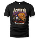 Angry Runs 2025 Minnesota Vikings J.J. McCarthy T-Shirt