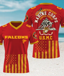 Atlanta Falcons x U.S Marine Corps 250th Year Anniversary Football Jersey