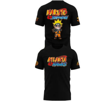 Atlanta Hawks x Naruto Shippuden 2026 T-Shirt
