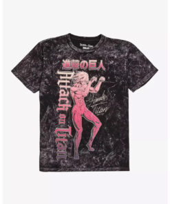 Attack On Titan Female Titan Dark Wash T-Shirt