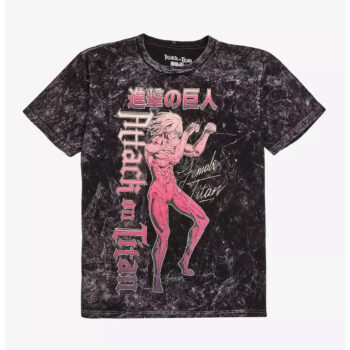 Attack On Titan Female Titan Dark Wash T-Shirt