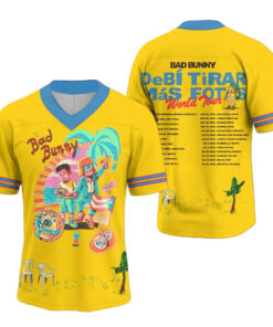 Bad Bunny Debi Tirar Mas Fotos World Tour 2026 Football Jersey