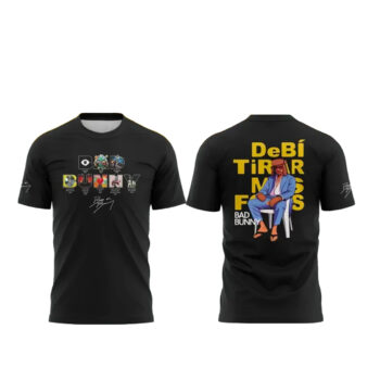 Bad Bunny x Debi Tirar Mas Fotos World Tour 2026 T-Shirt
