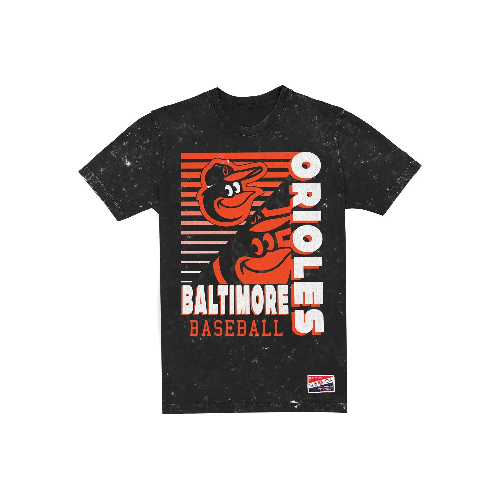 Baltimore Orioles Baseball Wash T-Shirt Baltimore Orioles Baseball Wash T-Shirt
