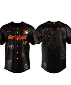 Baltimore Orioles Pokemon 30th Anniversary 1996-2026 Baseball Jersey