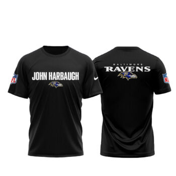 Baltimore Ravens Coach John Harbaugh T-Shirt