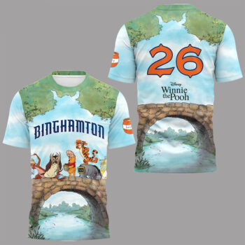 Binghamton Rumble Ponies x Winnie the Pooh 2026 T-Shirt