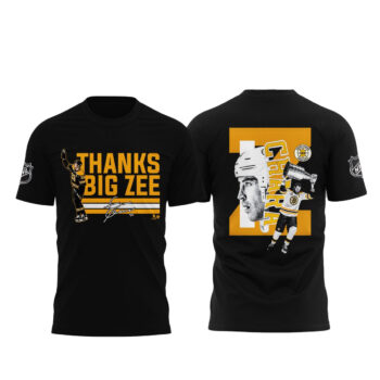 Boston Bruins Zdeno Chara Thanks Big Zee T-Shirt