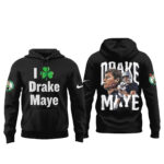 Boston Celtics I Love Drake Maye T-Shirt