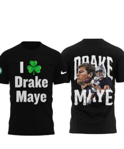 Boston Celtics I Love Drake Maye T-Shirt