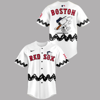 Boston Red Sox x Peanuts Night Baseball Jersey