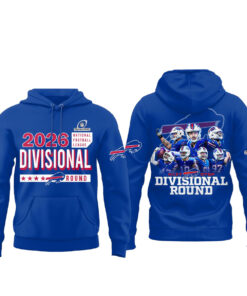 Buffalo Bills 2026 Football League Divisional Round Hoodie