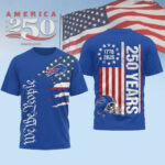 Buffalo Bills Football League We The People USA 250th Anniversary T-Shirt