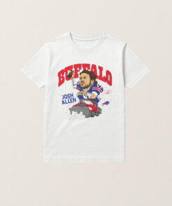 Buffalo Bills Josh Allen Snow Plow T-Shirt
