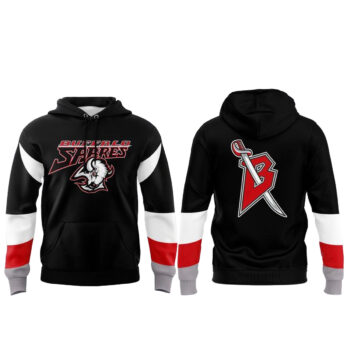 Buffalo Sabres 30th Anniversary 1996-2026 Dark Mode Hoodie