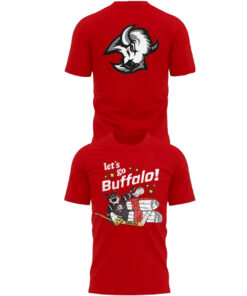 Buffalo Sabres Let Go Buffalo Red Shirt