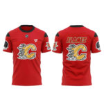 Calgary Flames East Asian Night 2026 Celebration T-Shirt