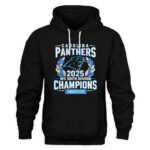 Carolina Panthers 2025 NFC South Division Champions Undisputed T-Shirt