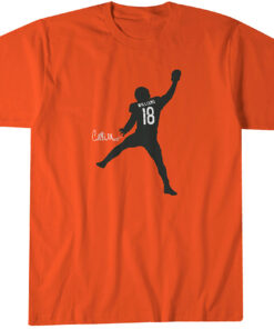 Chicago Bears Caleb Williams Iceman Silhouette T-Shirt