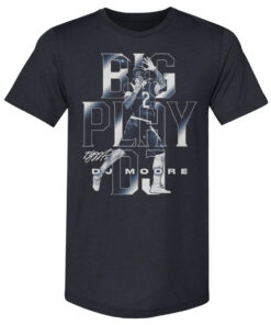 Chicago Bears D.J. Moore Big Play DJ T-Shirt