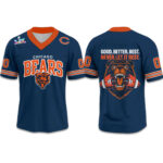 Chicago Bears Good Better Best Never Let It Rest Bowl LX 2026 Football Jersey