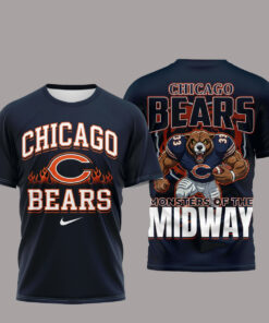 Chicago Bears Monsters Of The Midway T-Shirt