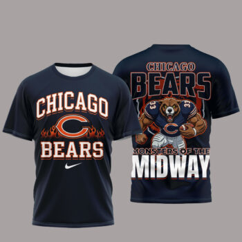 Chicago Bears Monsters Of The Midway T-Shirt