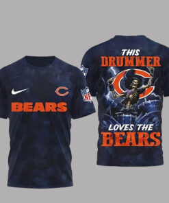 Chicago Bears This Drummer Loves The Bears T-Shirt