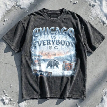 Chicago Bears vs Everybody Wash T-Shirt