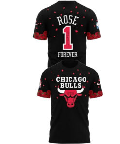 Chicago Bulls SIGNED D-Rose Shirt