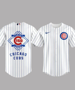 Chicago Cubs 150th Anniversary 1876-2026 Baseball Jersey