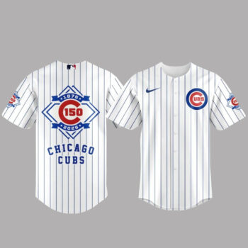 Chicago Cubs 150th Anniversary 1876-2026 Baseball Jersey