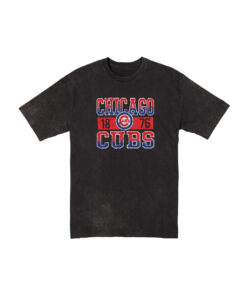 Chicago Cubs Baseball 1876 Wash T-Shirt