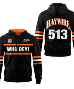 Cincinnati Bengals Who Dey Haywire 513 Hoodie