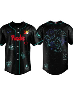 Cincinnati Reds Pokemon 30th Anniversary 1996-2026 Baseball Jersey
