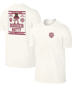 College Football Playoff 2026 Retro Indiana National Champions Hoosier Natty T-Shirt