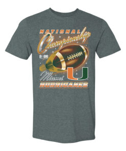 College Football Playoff Miami Hurricanes National Championship 2026 T-Shirt