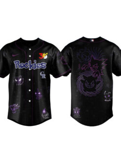Colorado Rockies Pokemon 30th Anniversary 1996-2026 Baseball Jersey