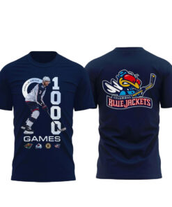 Columbus Blue Jackets Game 1000 For Charles Robert Coyle T-Shirt