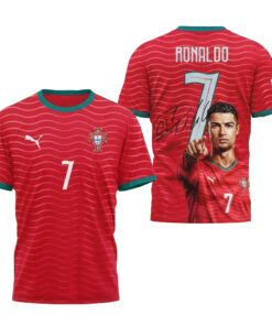 Cristiano Ronaldo Portugal Fifa World Cup 2026 T-Shirt