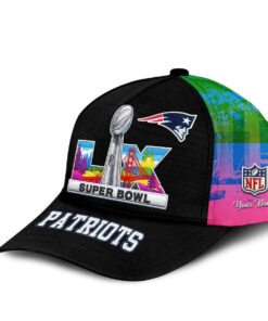 Custom Name New England Patriots x Bad Bunny 2026 Super Bowl Cap