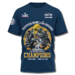 Custom Name Seattle Seahawks 2025 NFC Championship Finish The Job T-Shirt